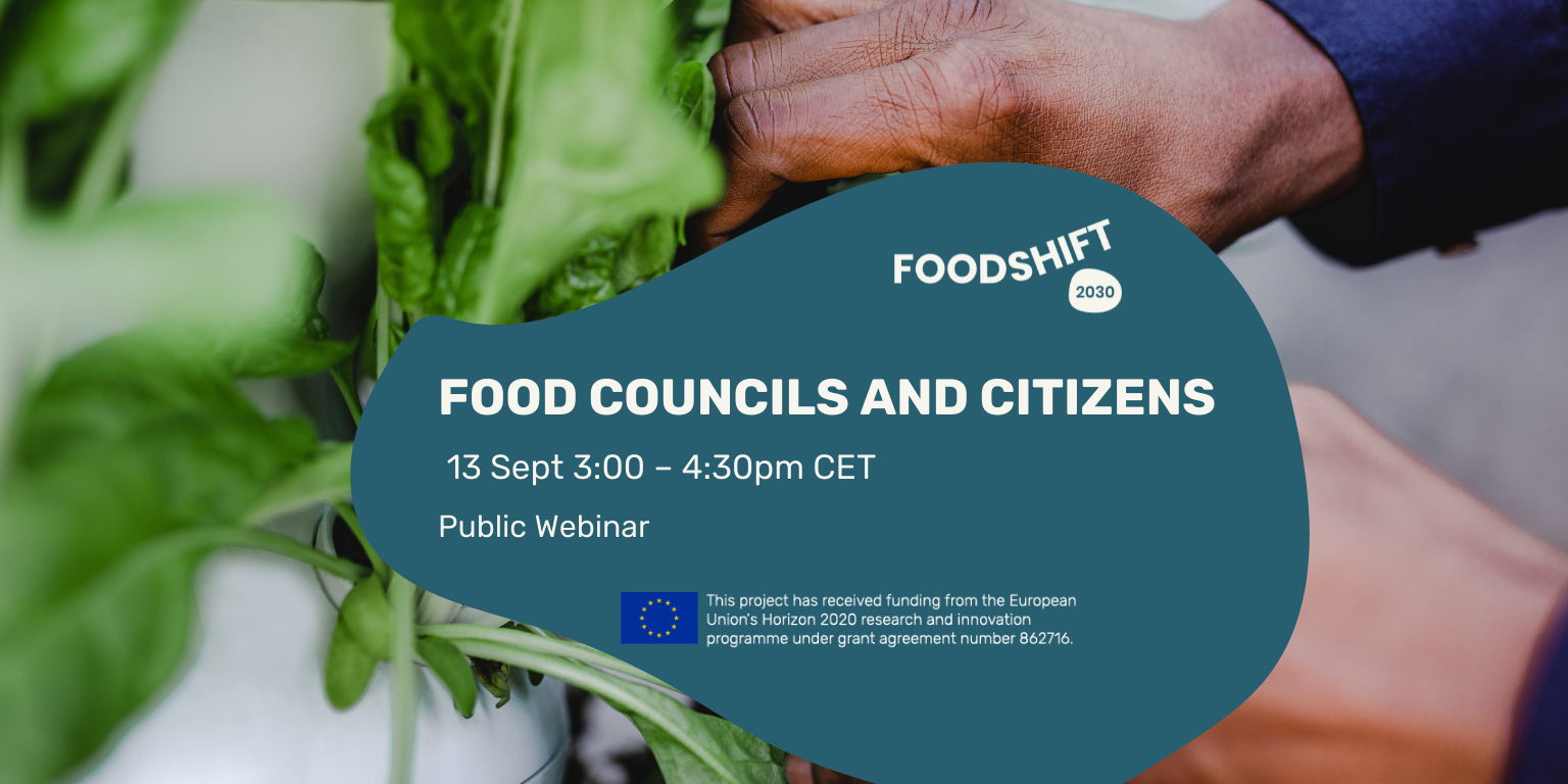 Webinar : food councils and citizens