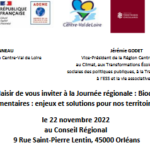 Journée régionale sur les Biodéchets alimentaires : enjeux et solutions pour nos territoires