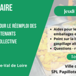 Aides de l'ADEME pour le réemploi des emballages et contenants en restauration collective - Webinaires