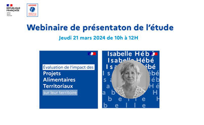 Présentation de l'étude "Evaluation de l'impact des PAT sur les territoires" - Webinaires