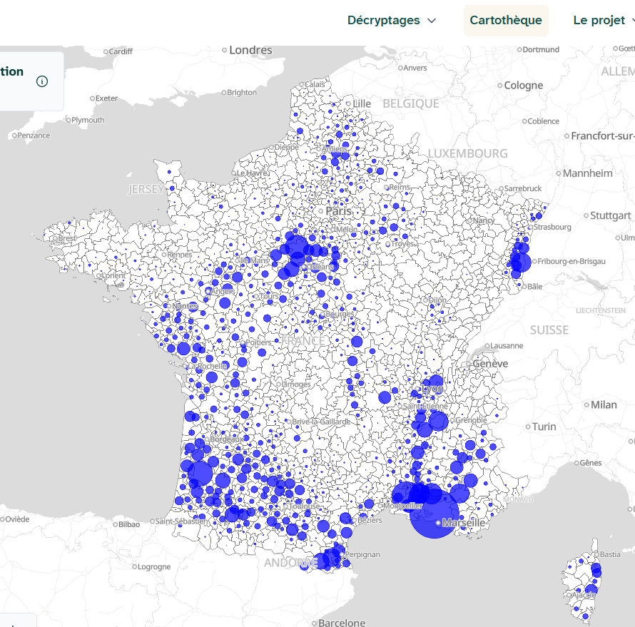 Cartographie prélèvement en eau pour l #39 irigation PAT CVL Inpact Cartographie prélèvement en eau pour l #39 irigation PAT CVL Inpact